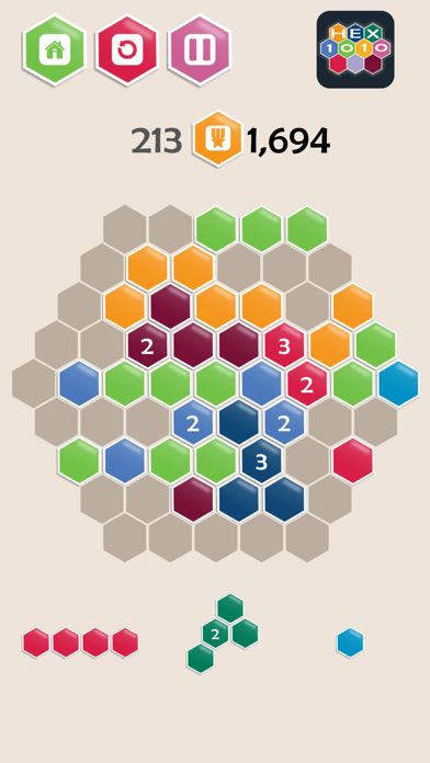 Hex 1010 :)游戏截图