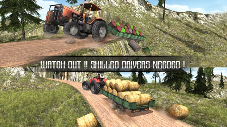 Offroad Farming Tractor Cargo游戏截图