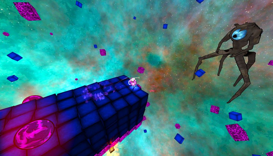 Deep Blue 3D Maze in Space游戏截图