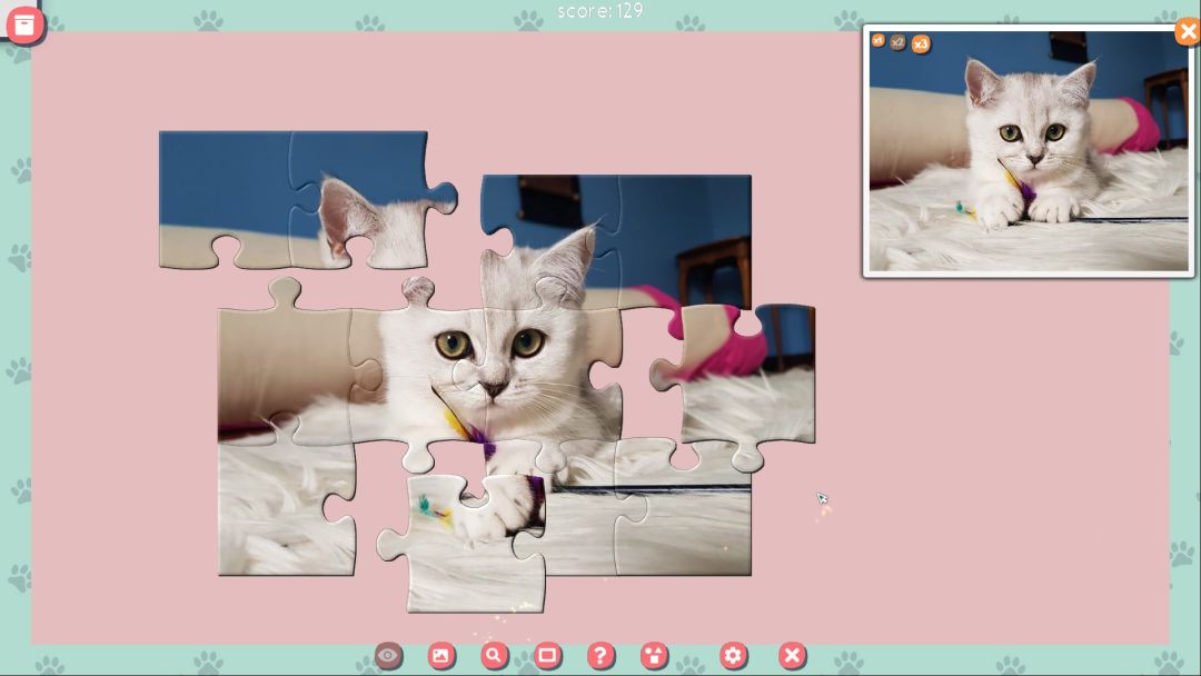 1001 Jigsaw. Cute Cats 2游戏截图