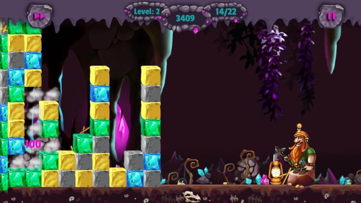 黄金矿工扔斧头掘金版游戏截图