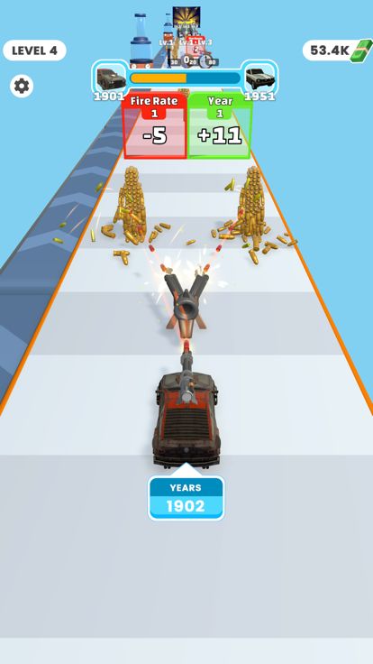 Minigun Run 3D游戏截图