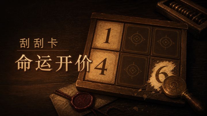 刮刮卡：命运开价 封面
