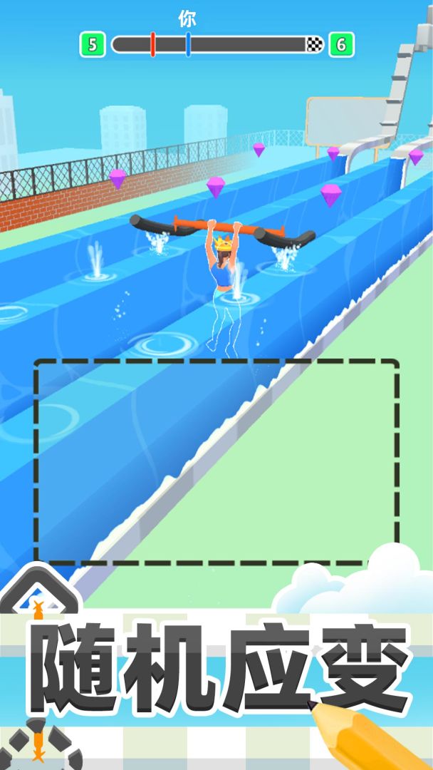 涂鸦杠铃游戏截图