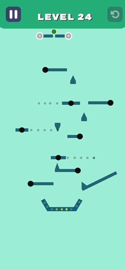 Circle Escape Tap to Jump Ball游戏截图