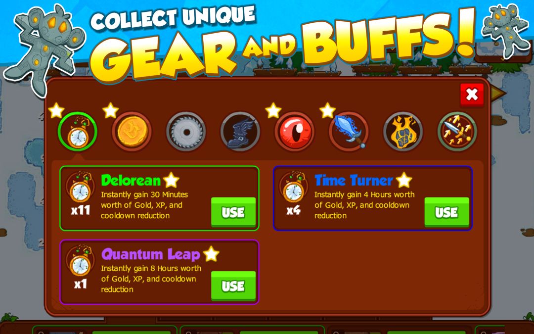 Crusaders of the Lost Idols游戏截图