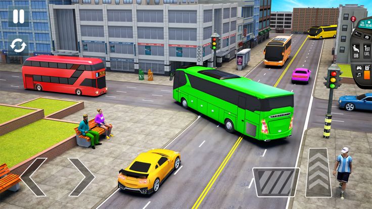 巴士司机: 超级 驾驶模拟巴士游戏 2023游戏截图