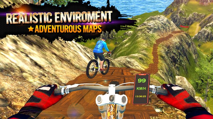 越野山地车游戏截图