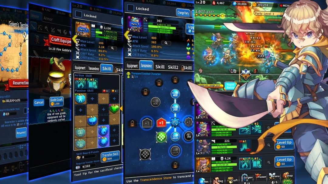 放置骑士团游戏截图