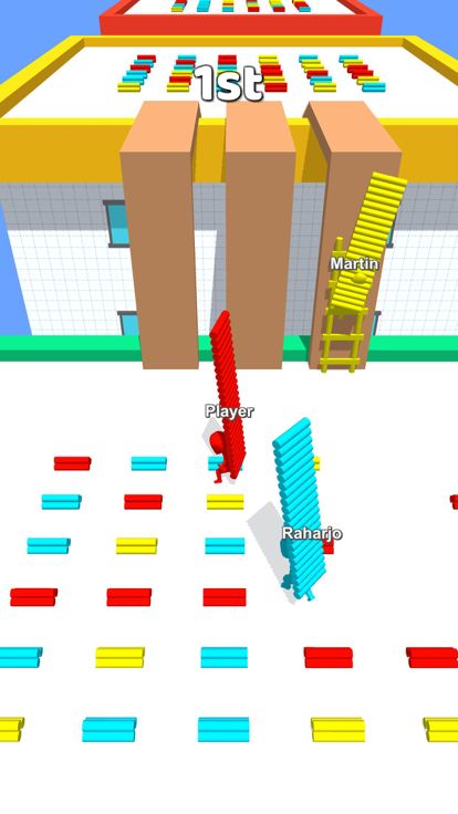 屋顶跑跑争夺战游戏截图