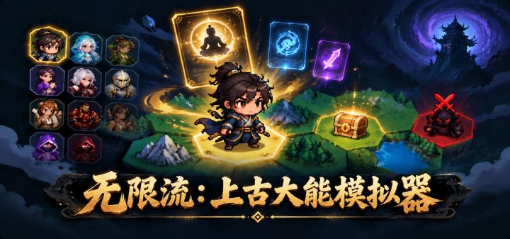 无限流：上古大能模拟器 封面