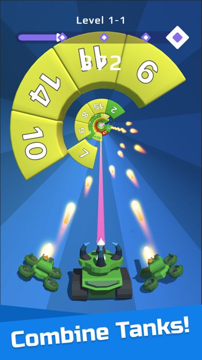 Tank Hero 3D Challenge游戏截图
