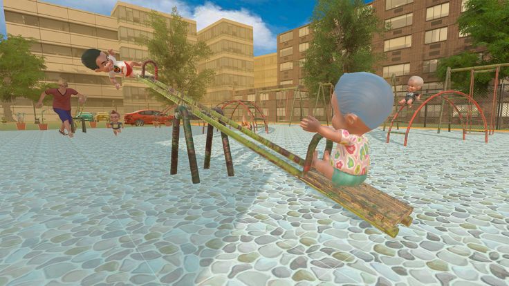 恶作剧爸爸捉迷藏游戏截图