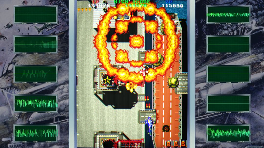 Twin Cobra游戏截图