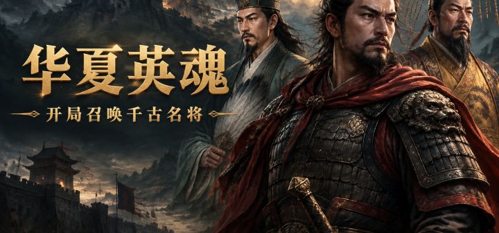 华夏英魂：开局召唤千古名将 封面