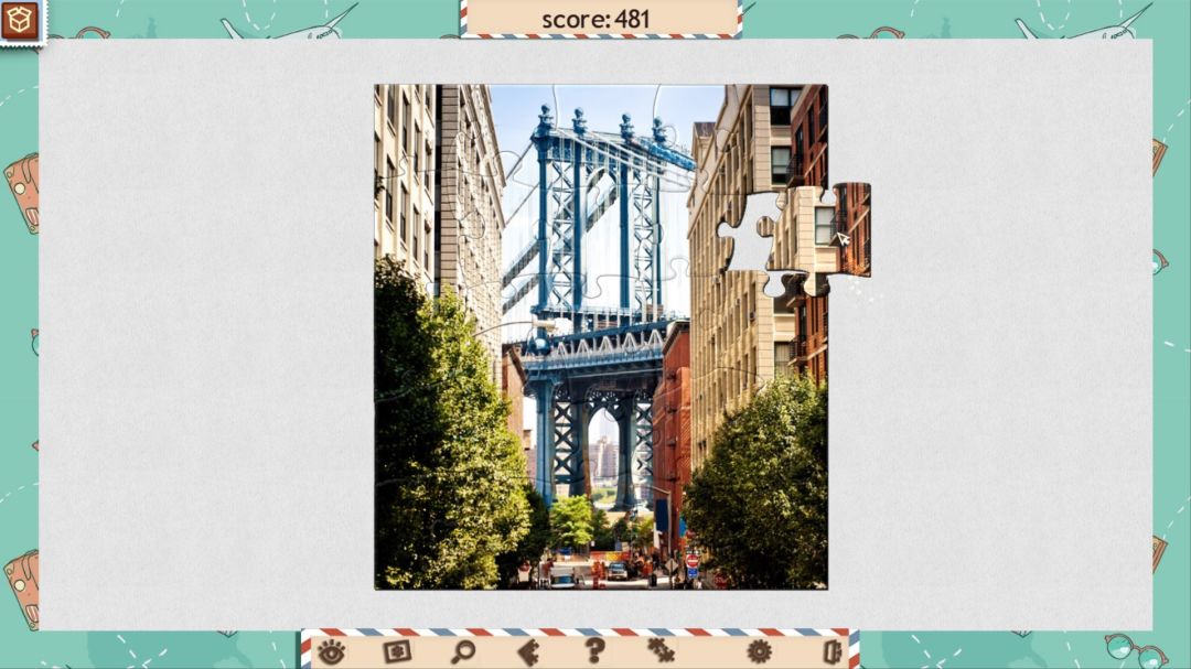 1001 Jigsaw American Puzzles游戏截图
