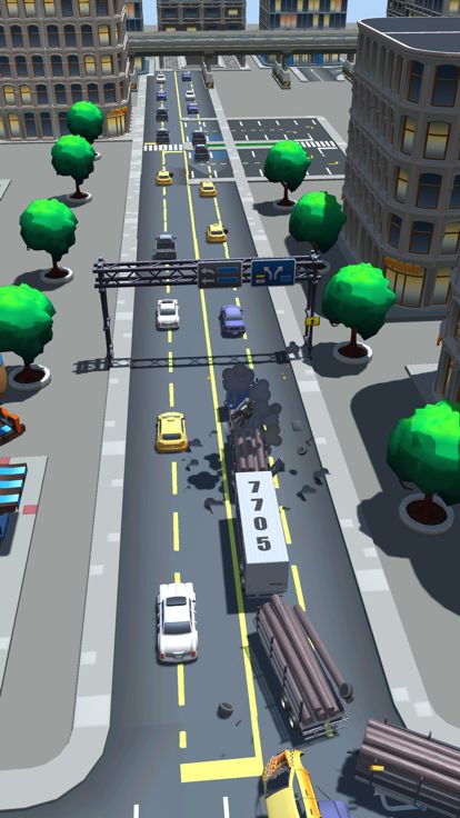 Crazy Traffic Trucks 3D游戏截图