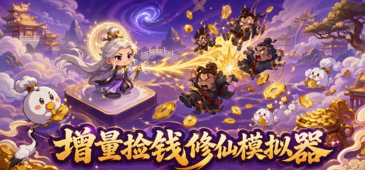 增量捡钱修仙模拟器 封面