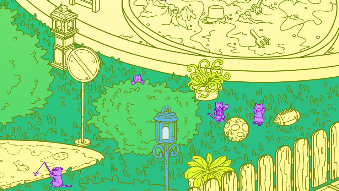 Stray Cats in Cozy Town游戏截图