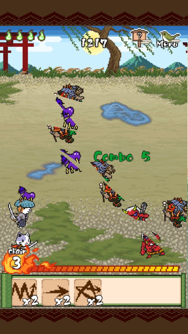 Wan Nyan Slash游戏截图