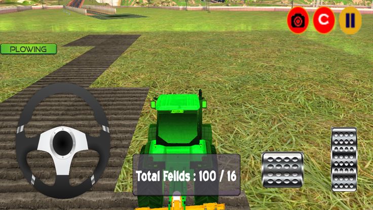 农用拖拉机收获游戏游戏截图