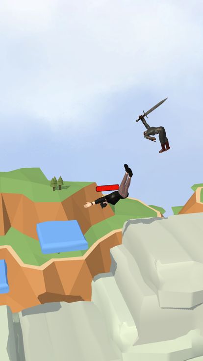 Ragdoll Jump Escape游戏截图