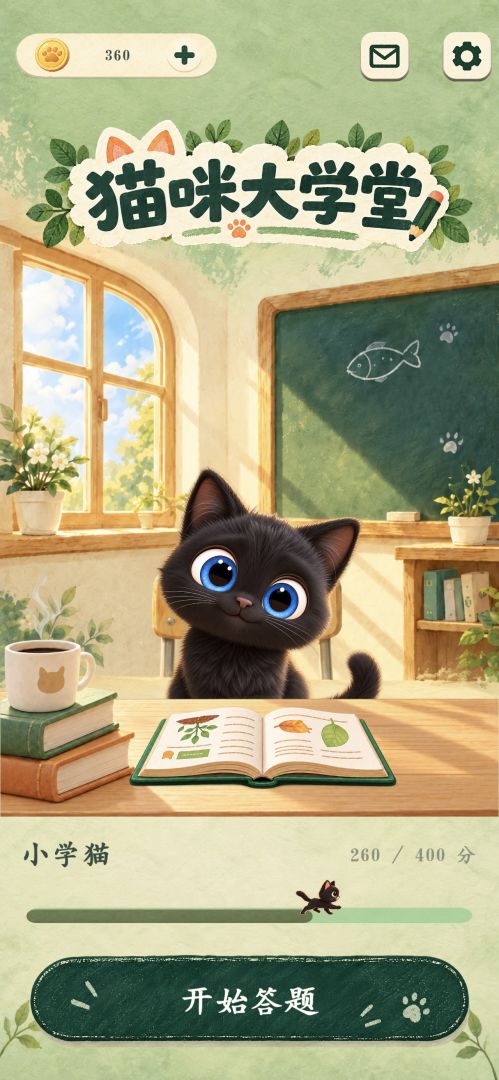 猫咪大学堂游戏截图