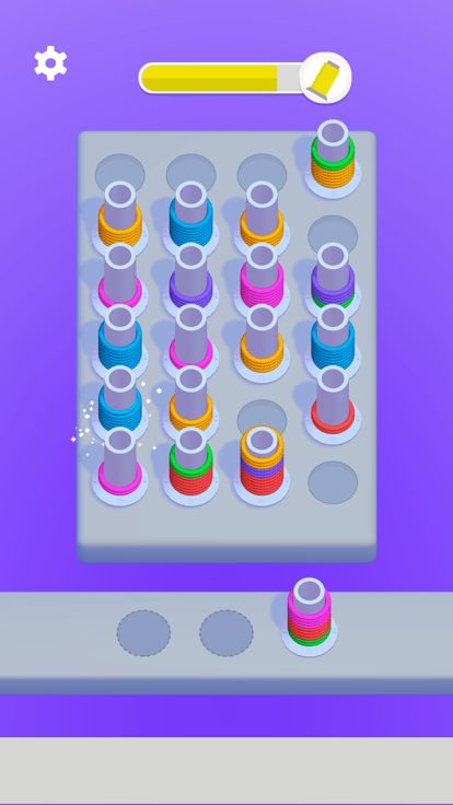 Rope Color Sort 3D游戏截图