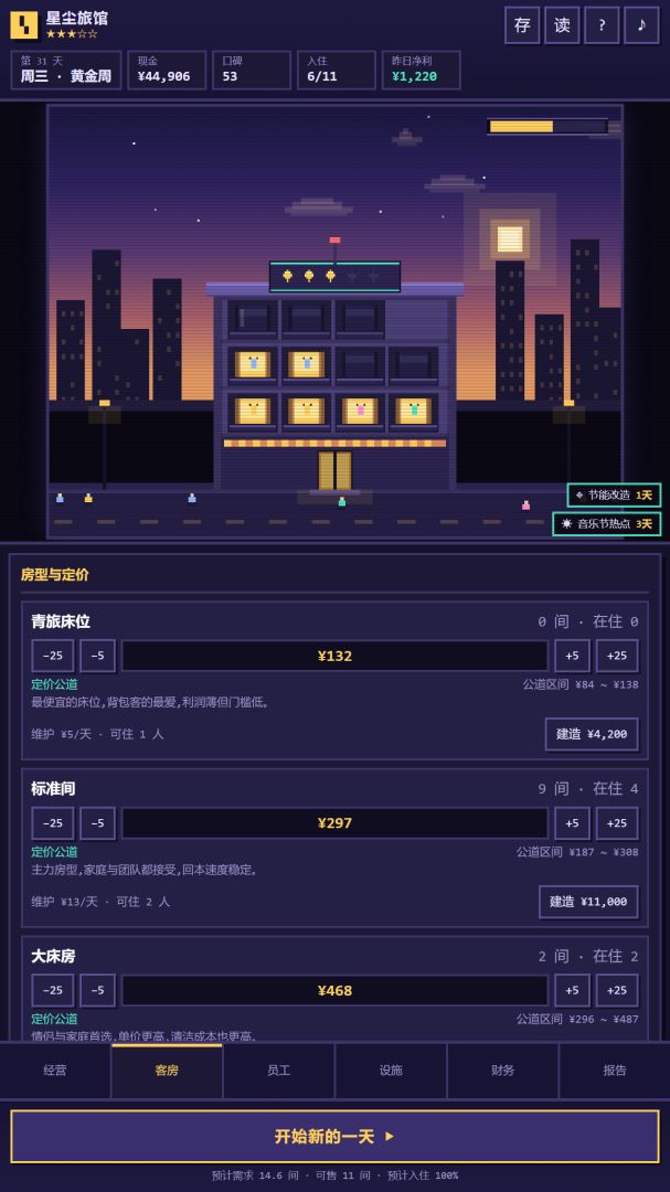星尘旅馆游戏截图