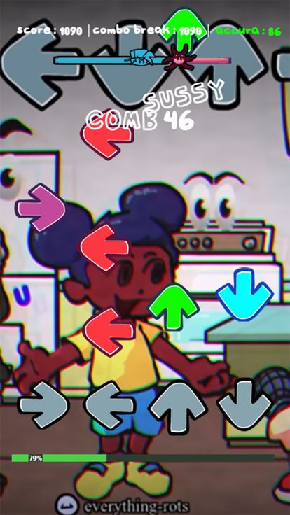 FNF Amanda the Adventurer游戏截图