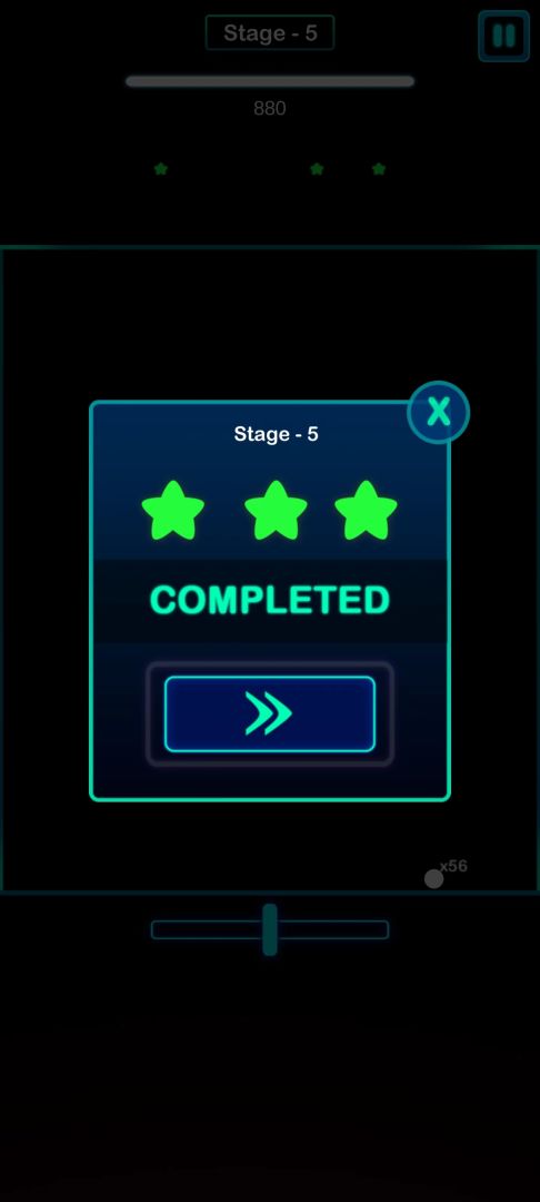 彩色弹跳球游戏截图