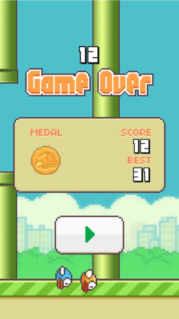 Flappy Birds游戏截图