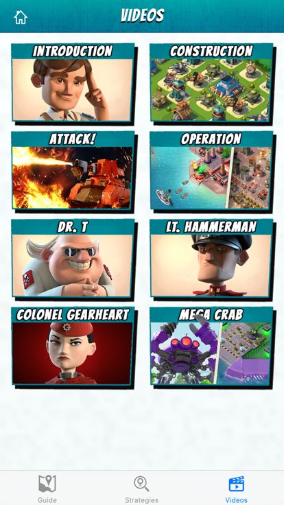 Complete guide for Boom Beach - Tips & strategies游戏截图