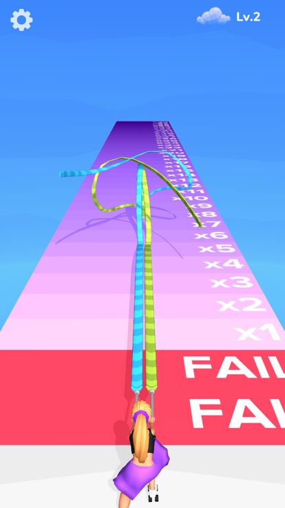 Ribbon Challenge游戏截图