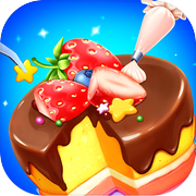 彩虹梦幻蛋糕店icon