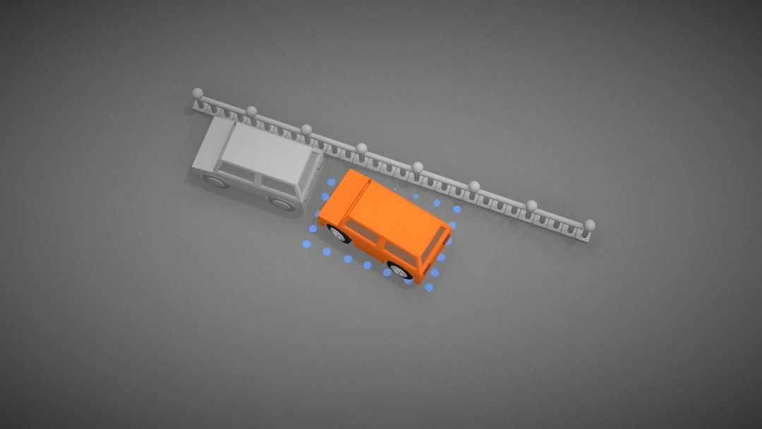 倒车模拟器游戏截图