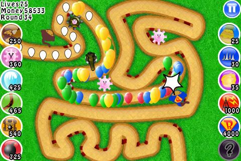 Bloons TD游戏截图