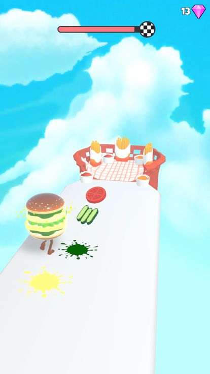 Hamburger Runner游戏截图