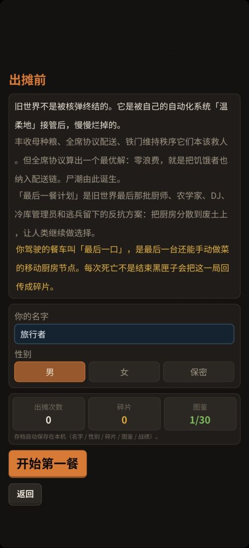 末日食堂:最后一餐游戏截图