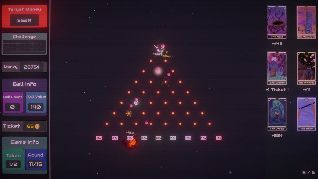 心跳弹珠台游戏截图