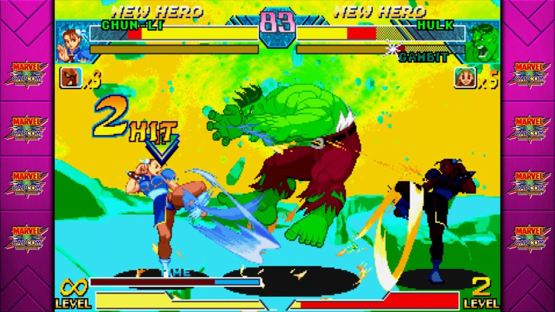 MARVEL vs. CAPCOM Fighting Collection: Arcade Classics游戏截图