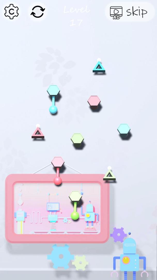 Color Wire Rope-Line Puzzle游戏截图