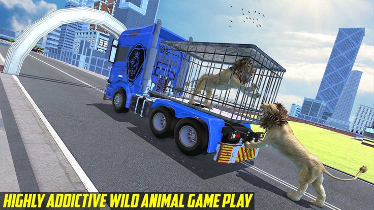 Truck Animals Transport Sim游戏截图