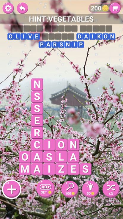 Word Seasons Block Puzzle Game游戏截图