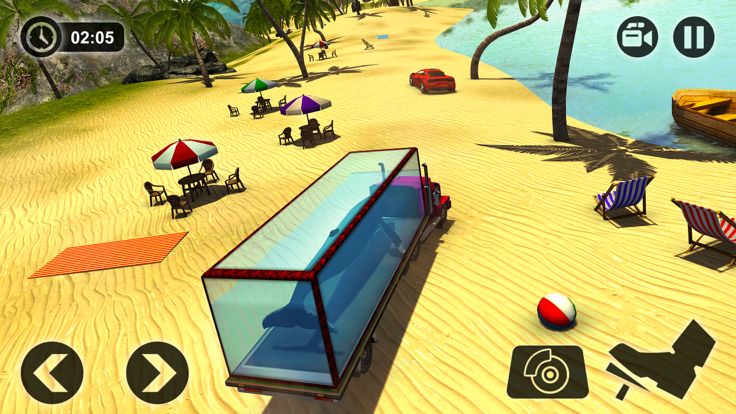 鲸鱼运输卡车驾驶游戏截图