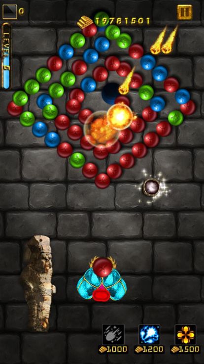 玛雅神庙 开心消除 - 经典泡泡射击单机祖玛休闲小游戏游戏截图