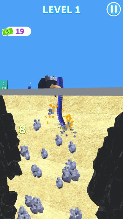 Dig Out Runner游戏截图