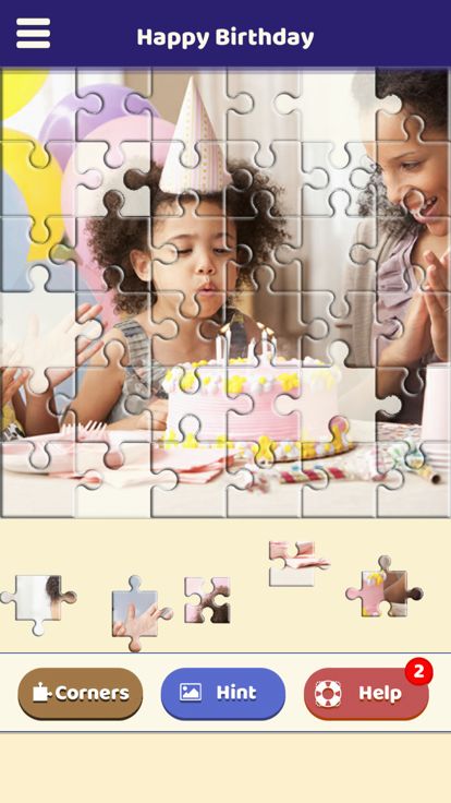 Happy Birthday Puzzle游戏截图