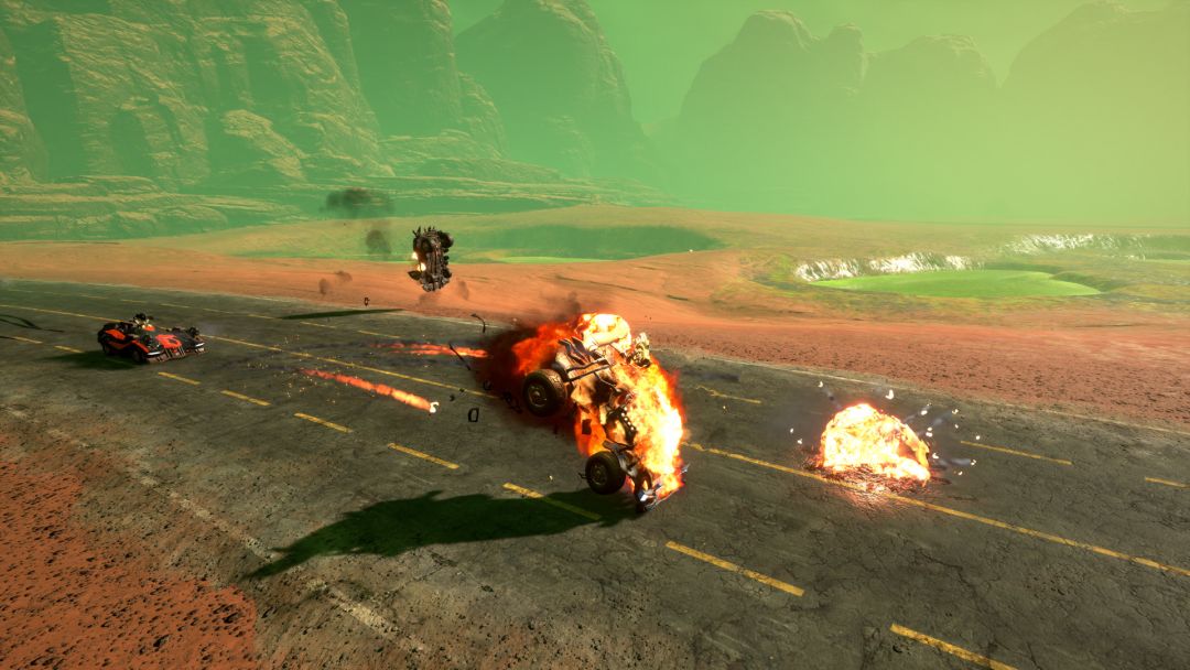 Dark Future: Blood Red States游戏截图