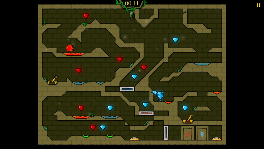 Fireboy & Watergirl 1: The Forest Temple游戏截图
